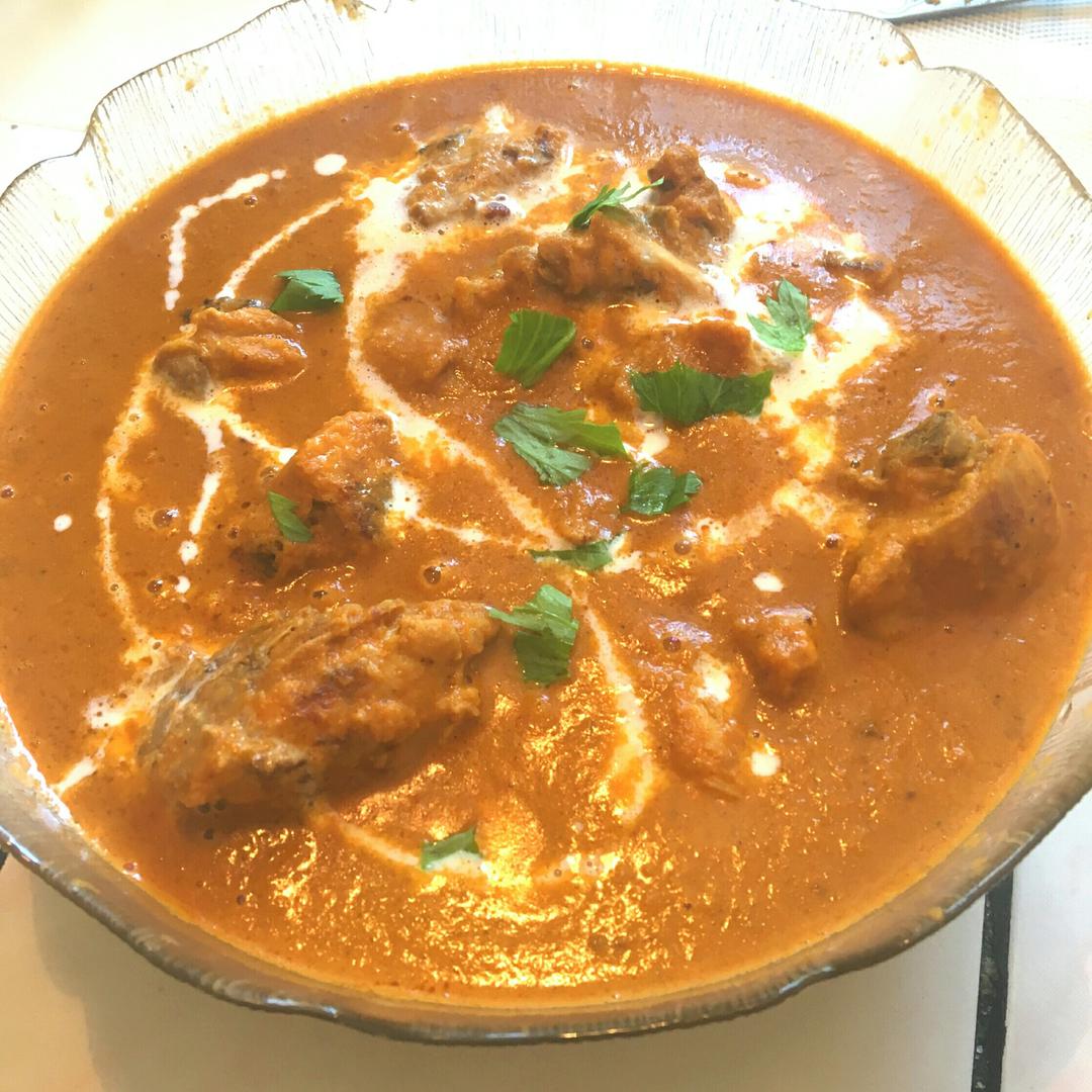 和口感 和我在印度餐馆吃的一样 不像其他下厨房很多印度奶油鸡的做法