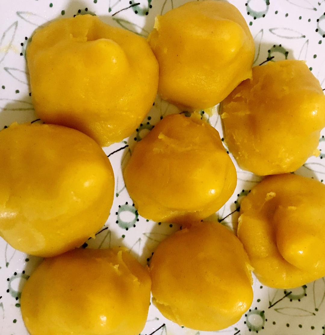 奶香糯米窝窝头