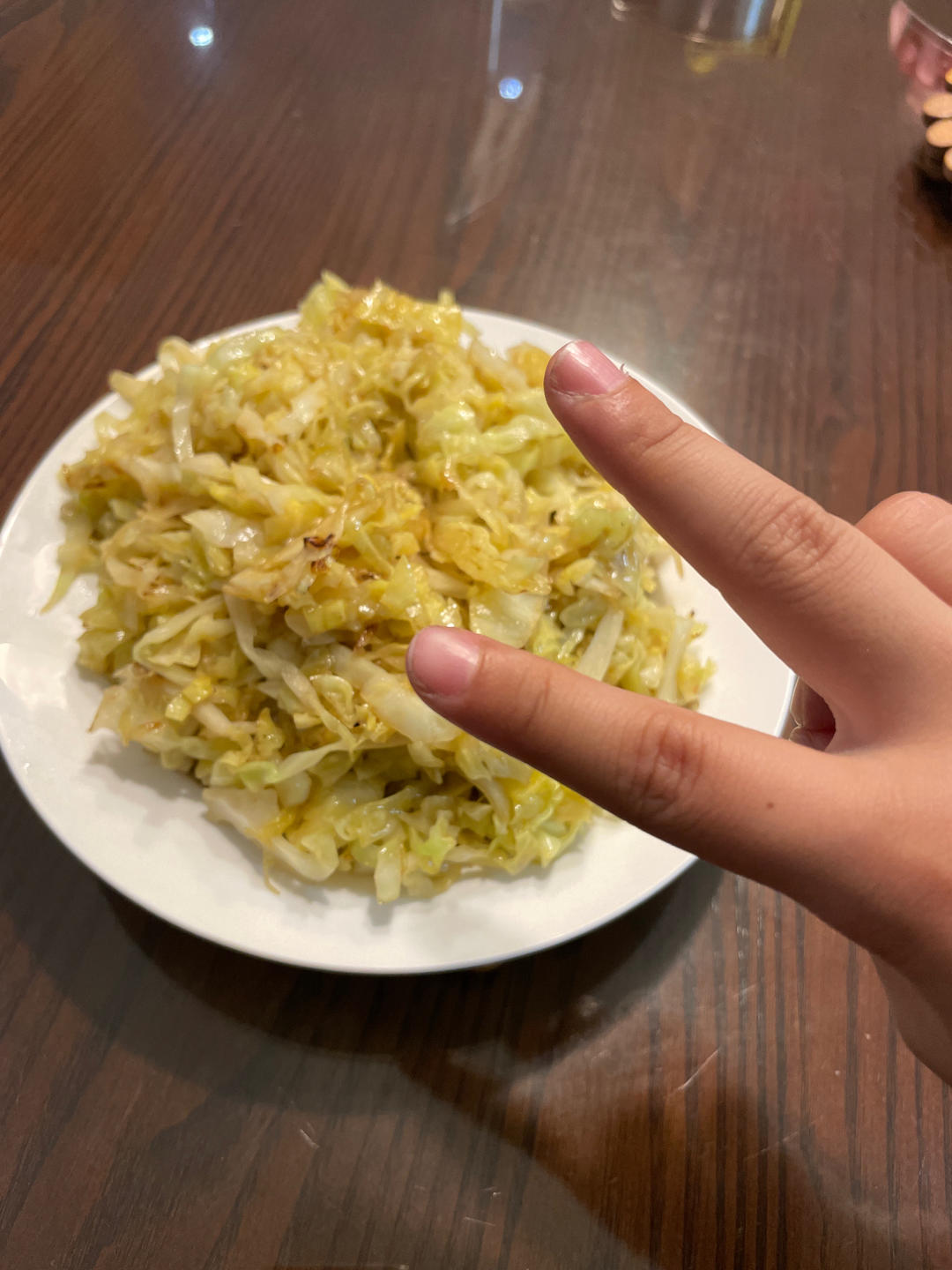 妈妈炒的糖醋包菜