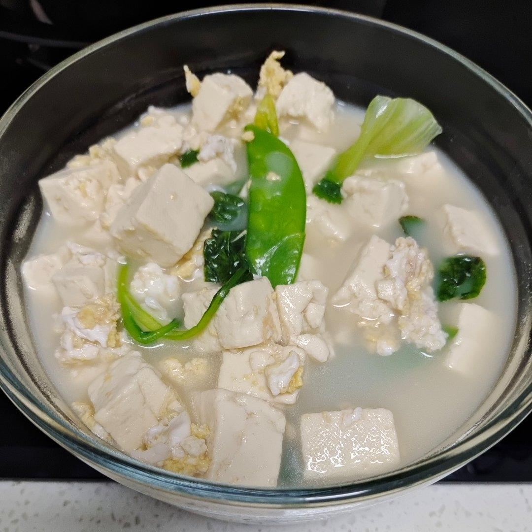 白菜豆腐汤