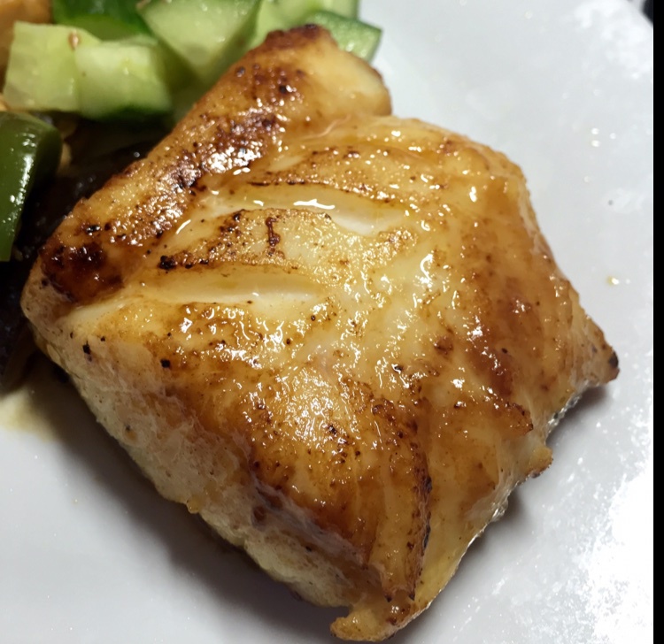 甜味增鳕鱼(black cod with miso)