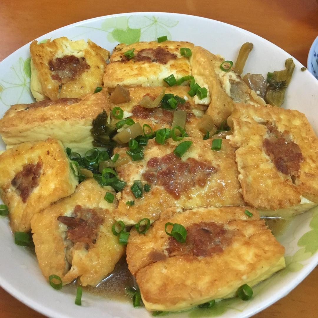 客家煎酿豆腐