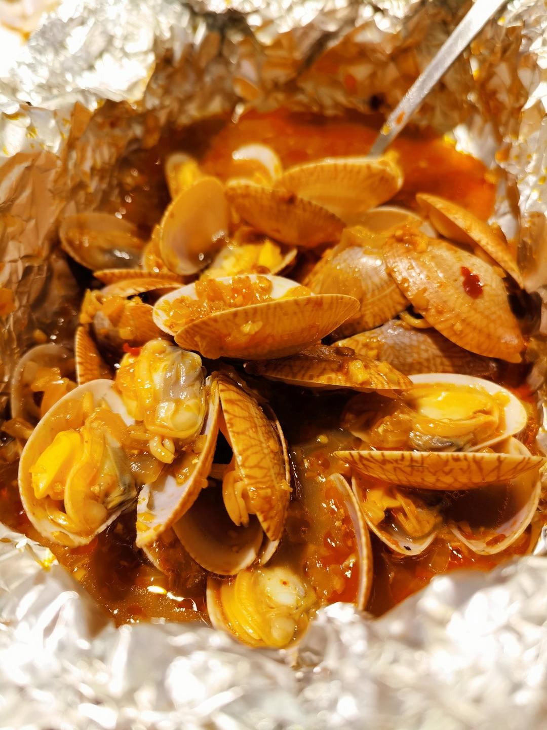 尘世的晕做的宵夜必点的锡纸花甲