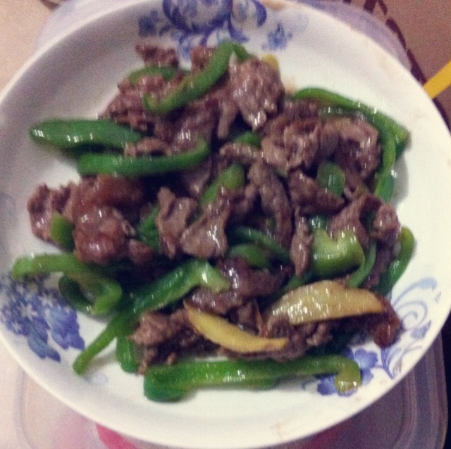 青椒牛霖条