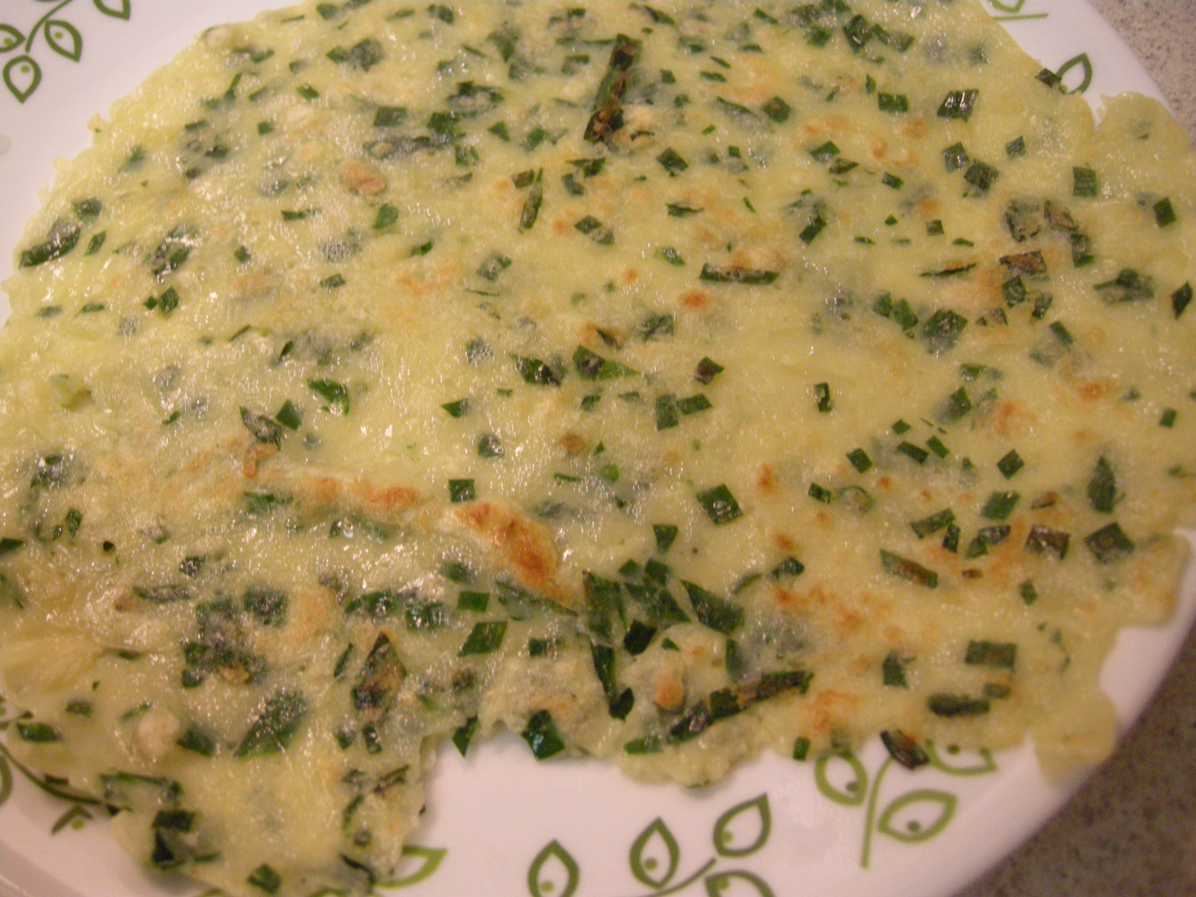 韭菜鸡蛋煎饼