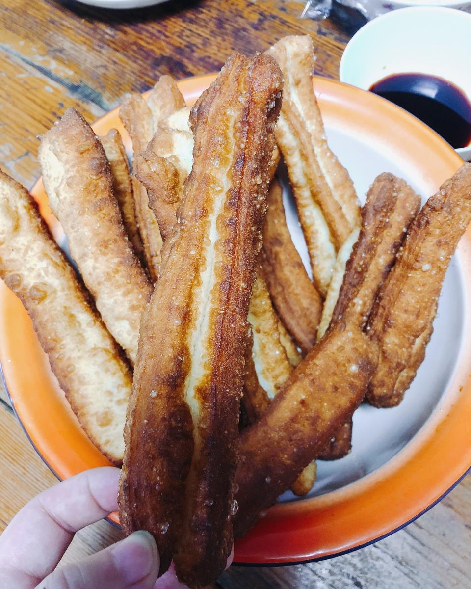 家庭版香酥油条