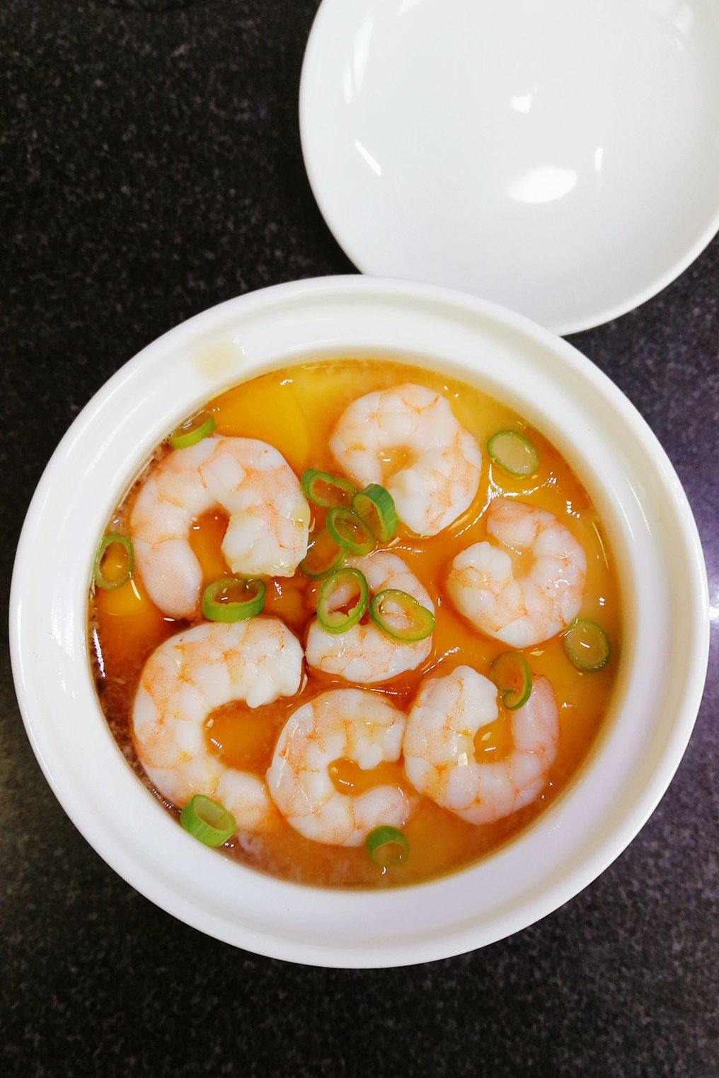 anan_s52z做的虾仁蒸蛋