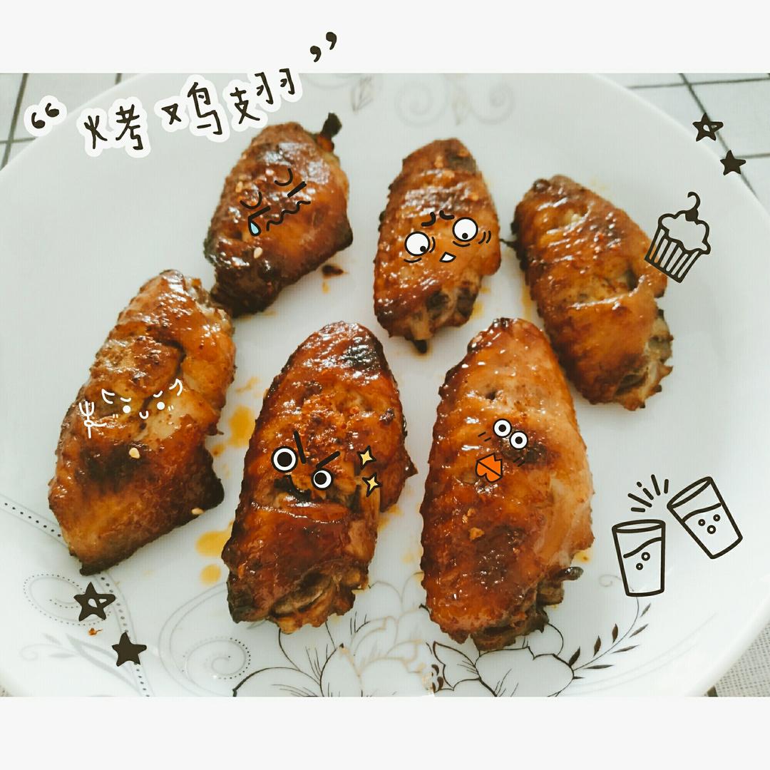烤箱版蜜汁烤翅