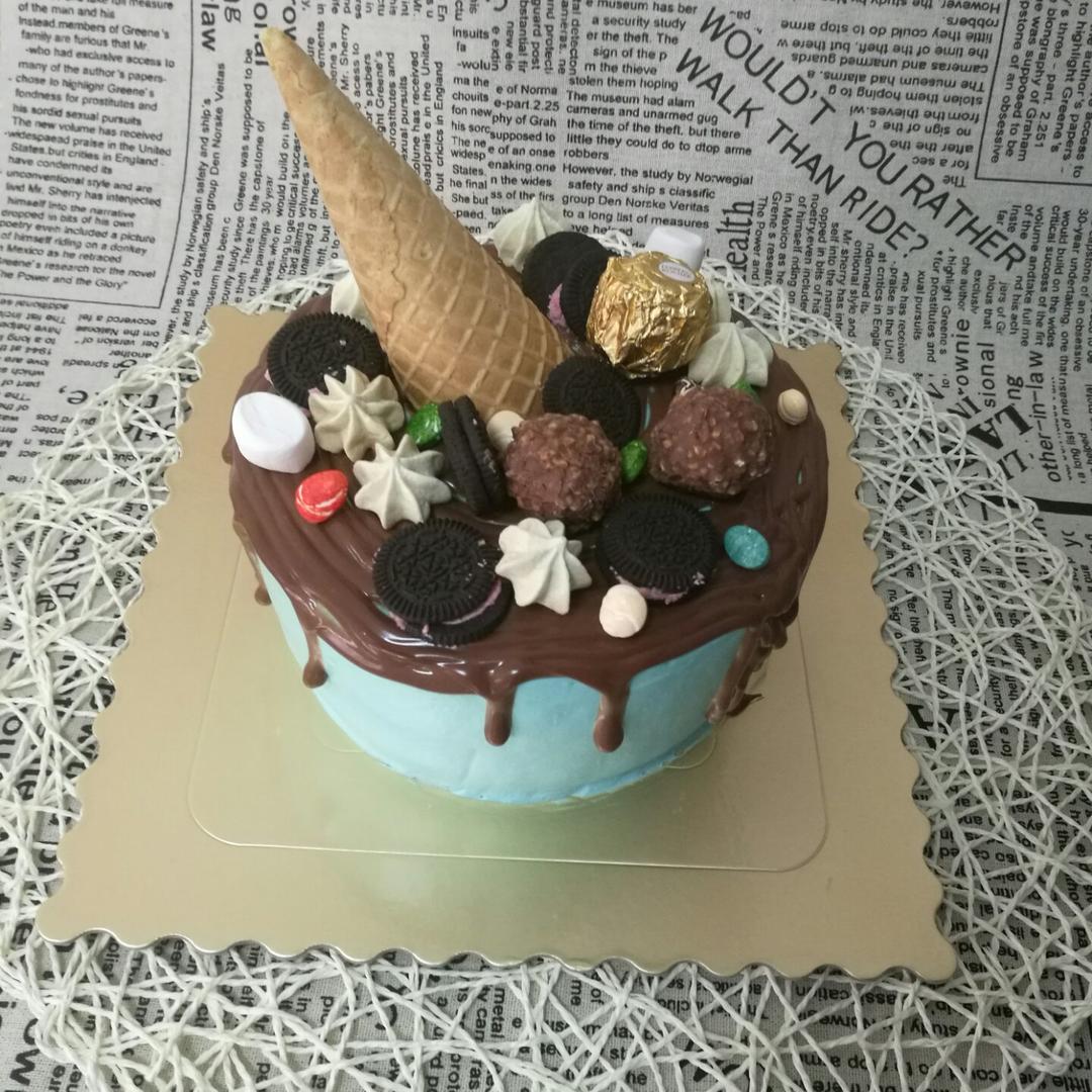 奶油水果蛋糕
