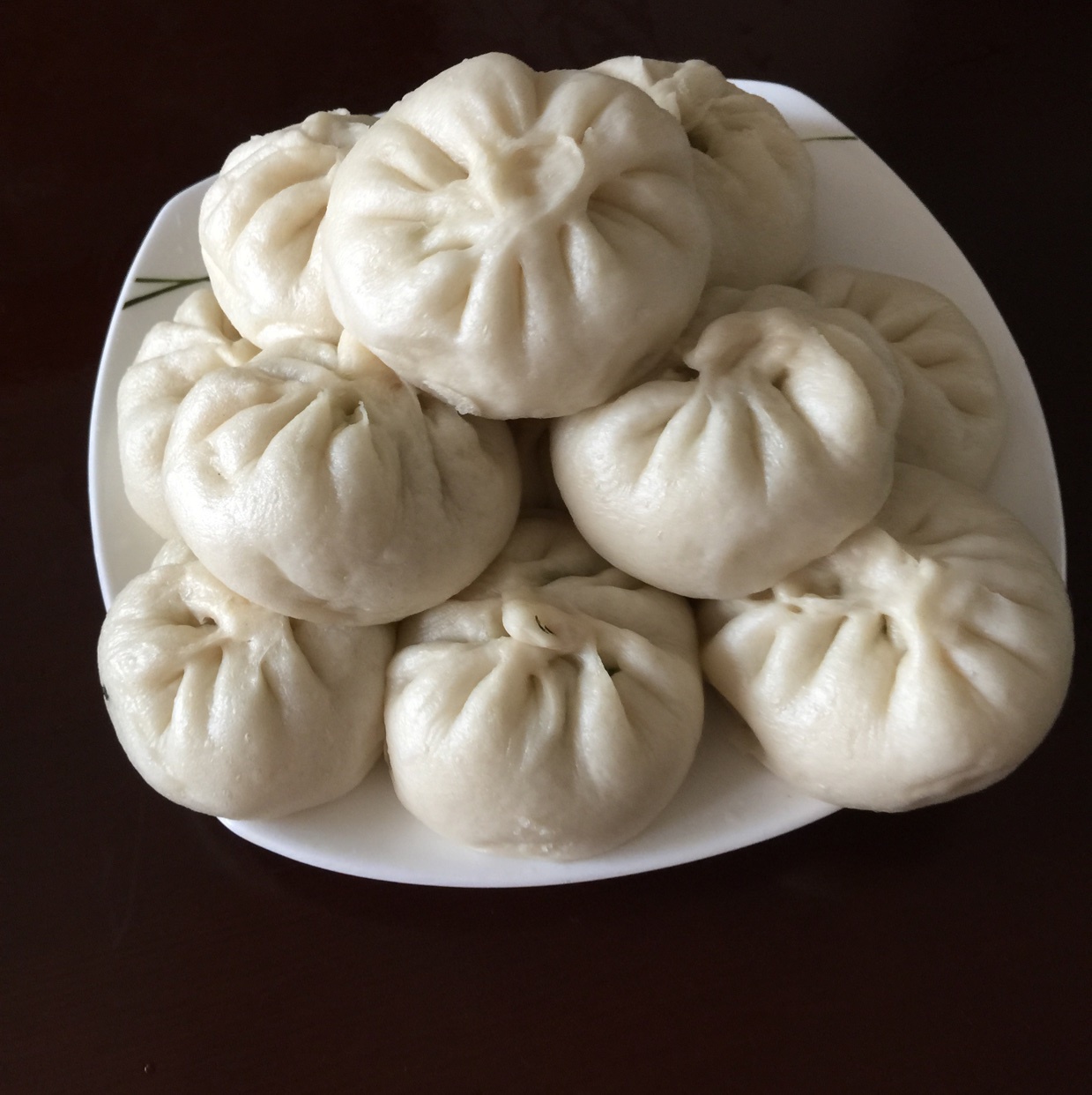 堂妈教你山菜鲜肉大包子