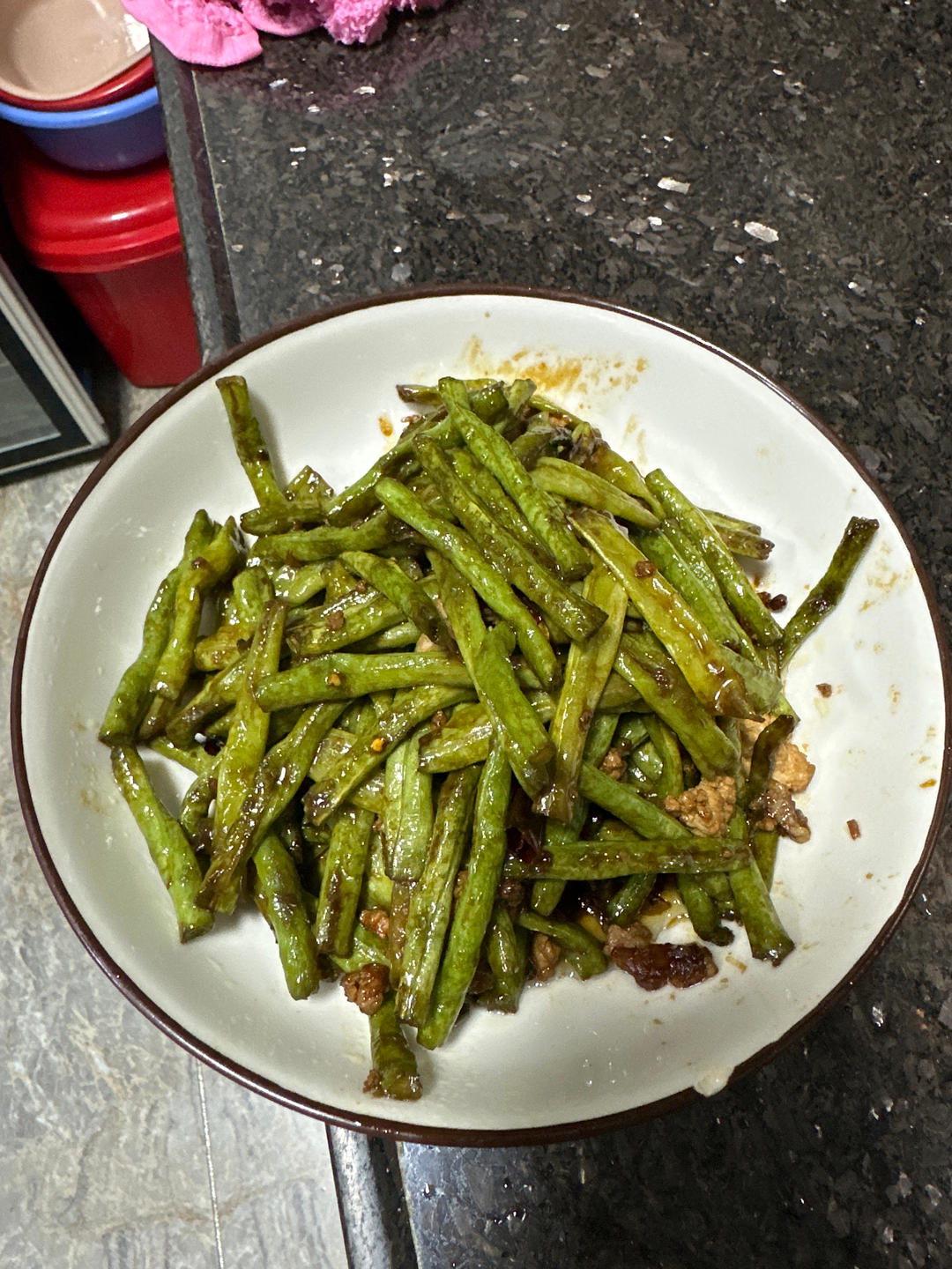 超好吃的干煸豆角