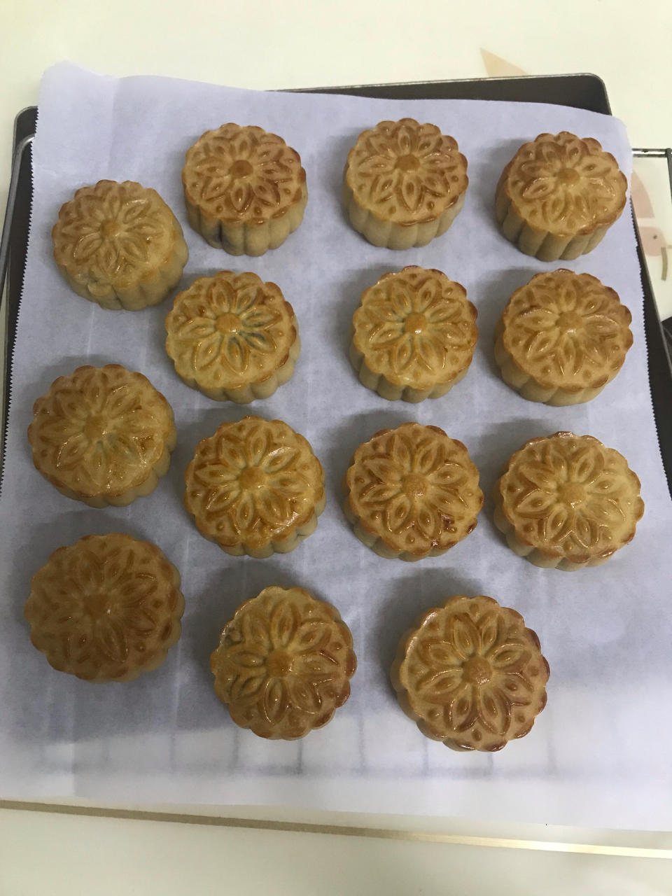 🔥如何做出不塌陷不鼓腰花纹清晰的月饼（超详细的步骤和方法）