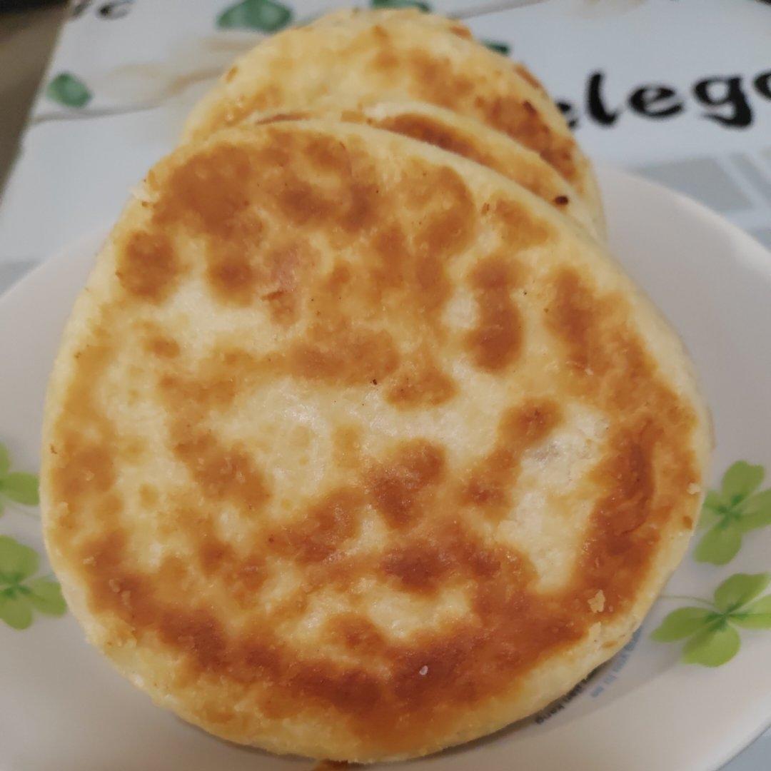 越凉越酥的发面糖酥饼