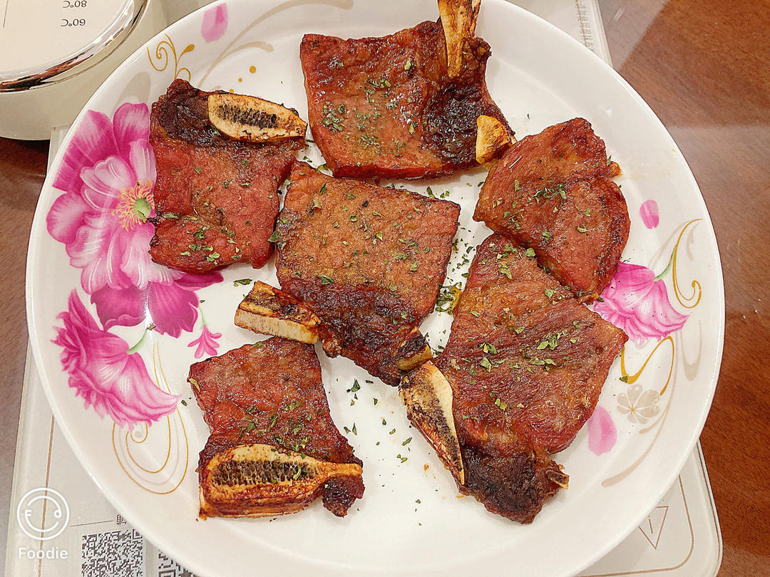 无油版烤箱黑胡椒牛仔骨