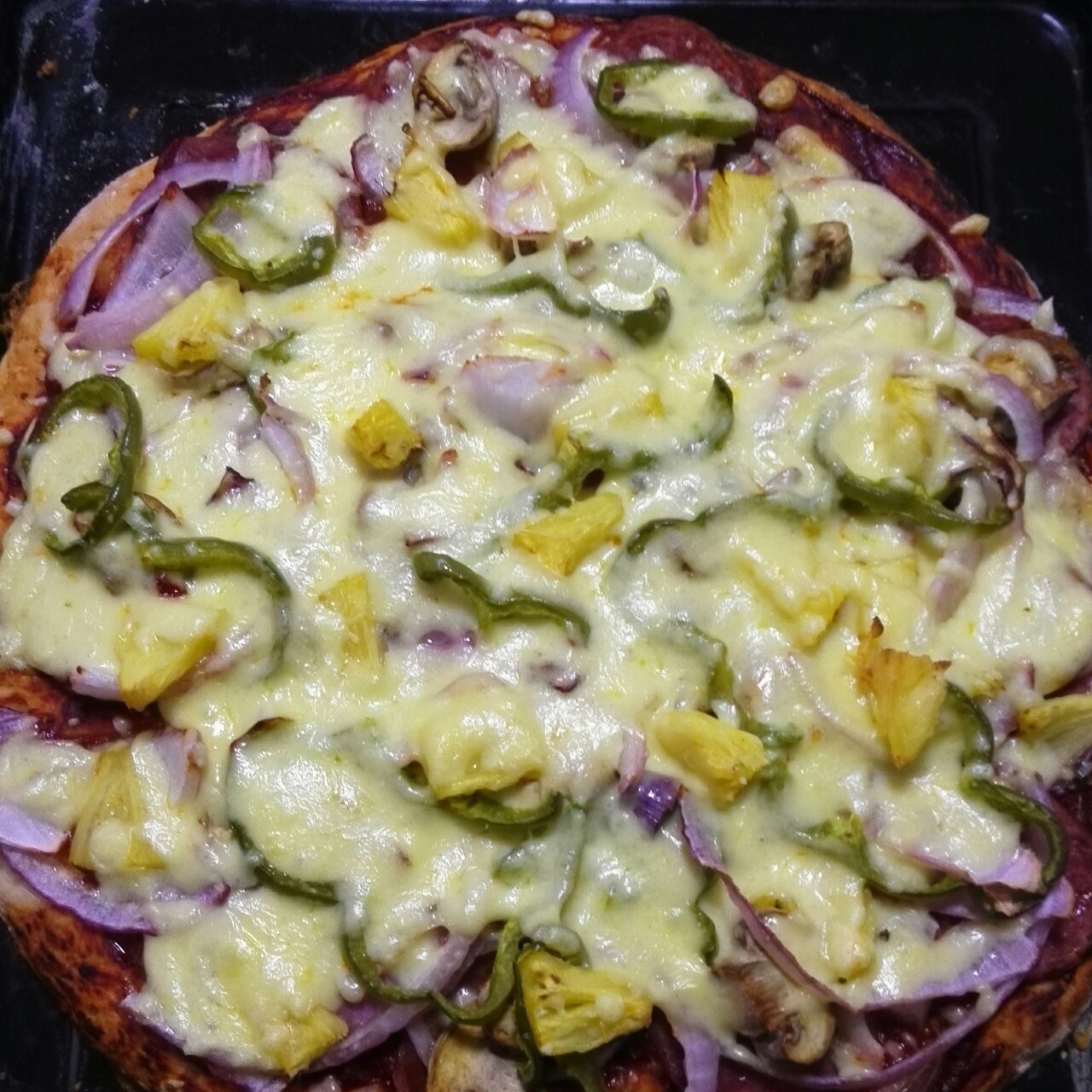 不用酵母的披萨底 No Yeast Pizza Dough