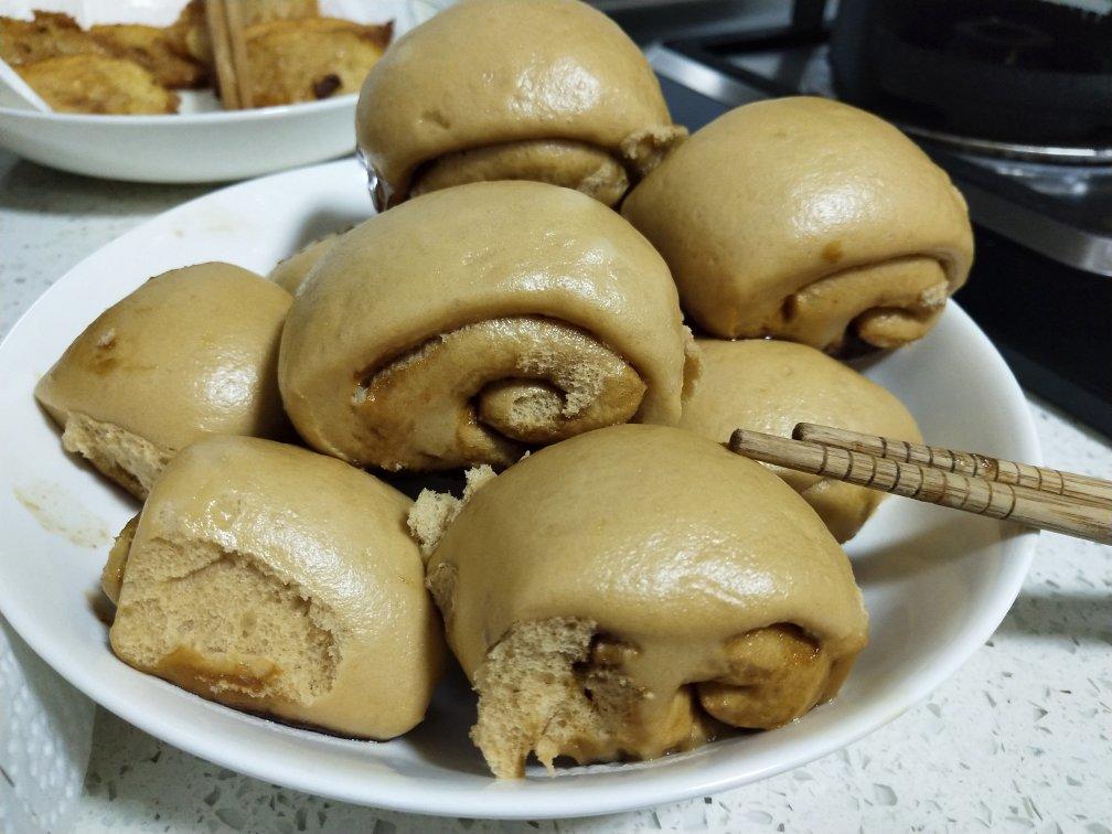 奶香红糖馒头