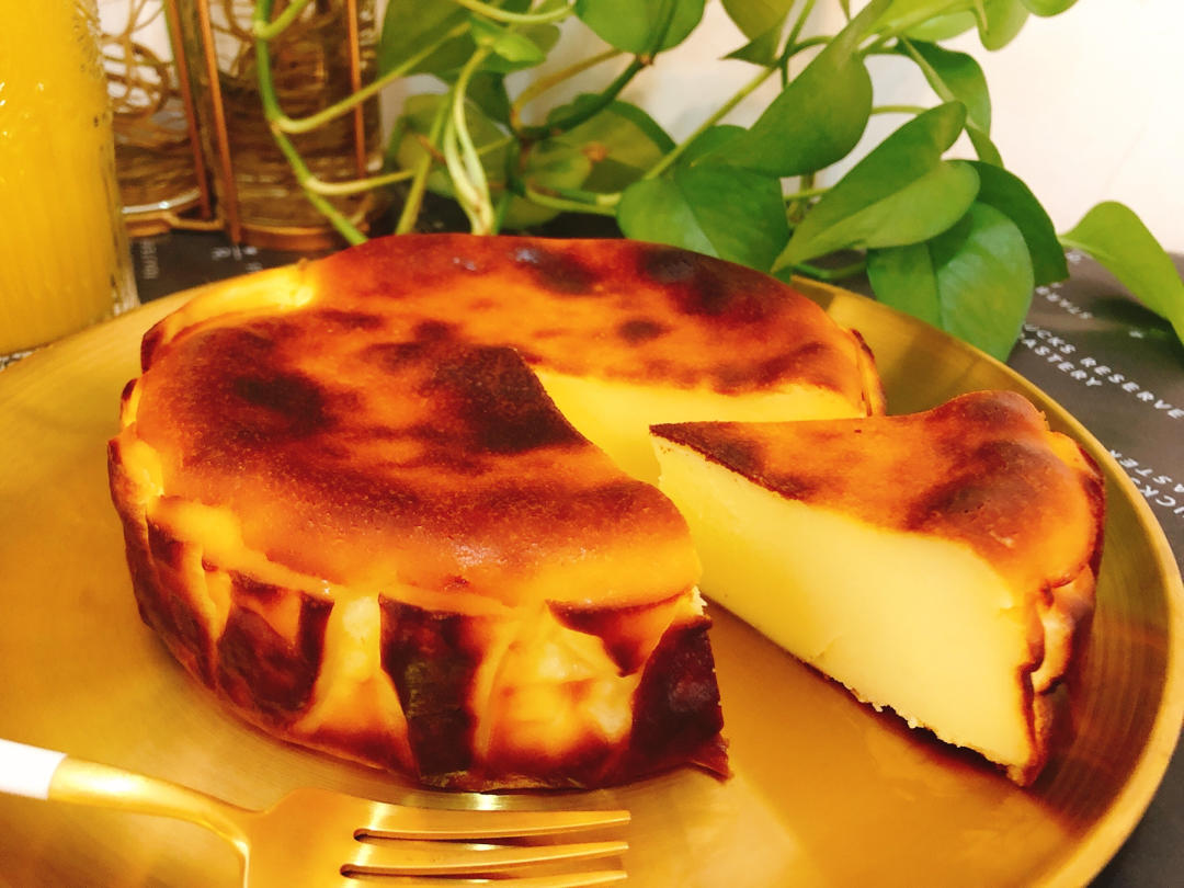 巴斯克式烤芝士蛋糕[超简单][搬运]