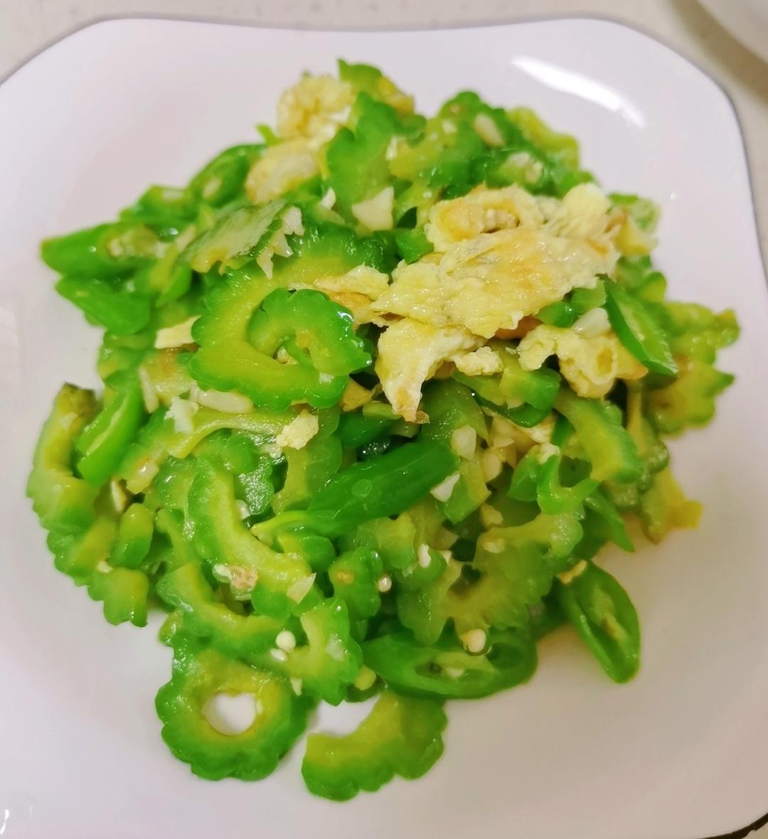 苦瓜炒蛋（清火菜）