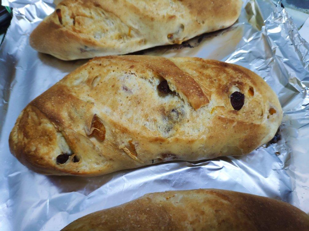 直接法简单上手｜法式多重水果软欧包