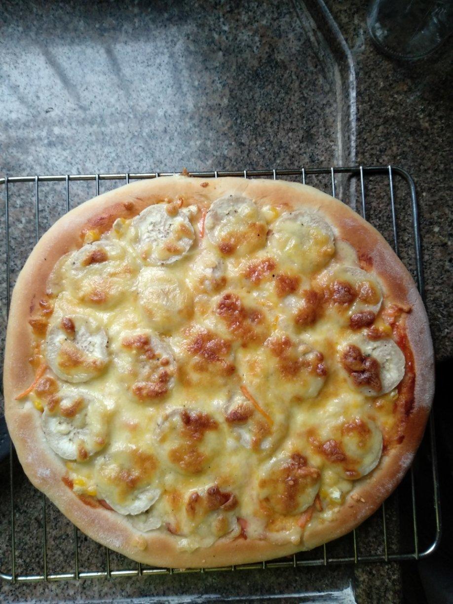 金枪鱼火腿pizza