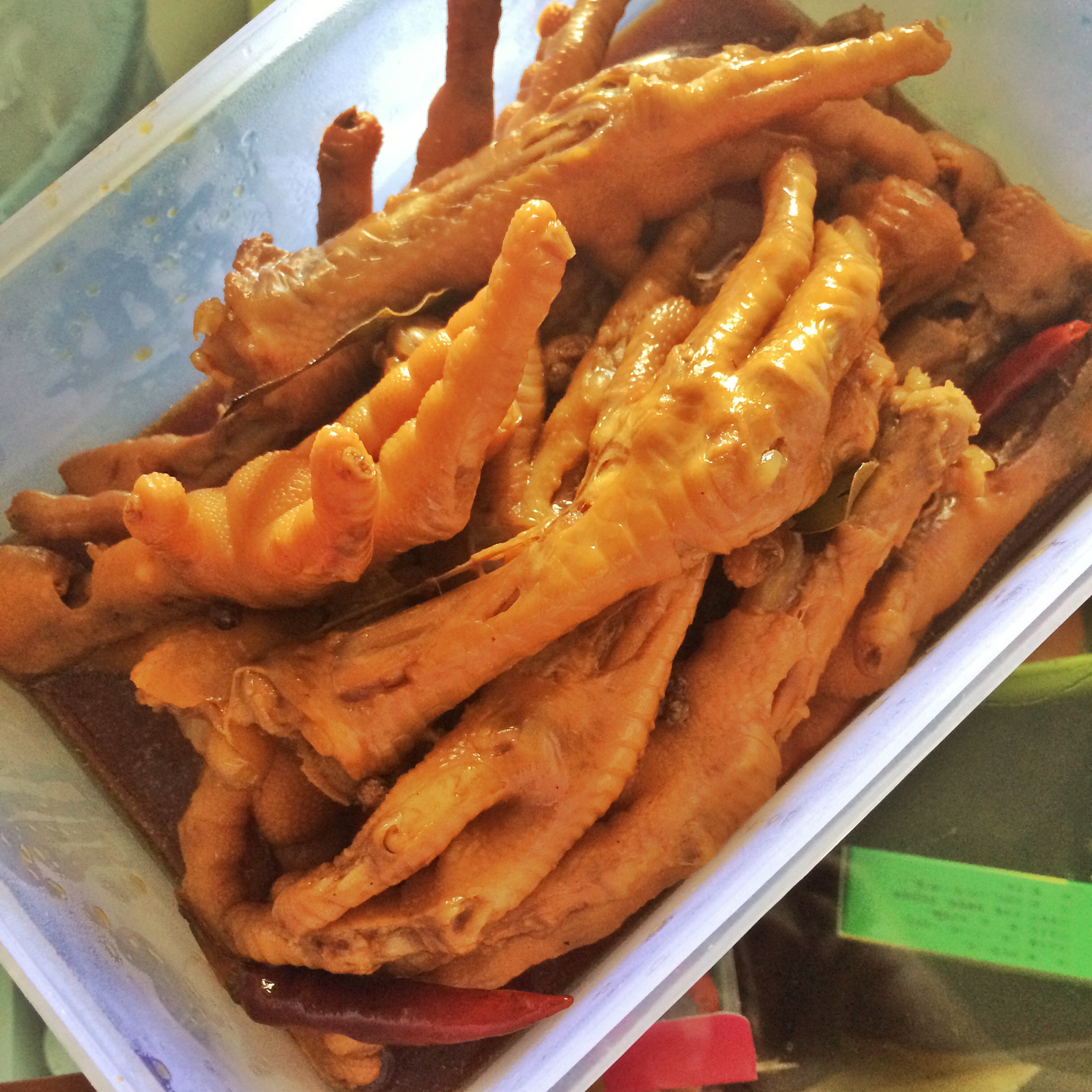 香辣卤鸡爪