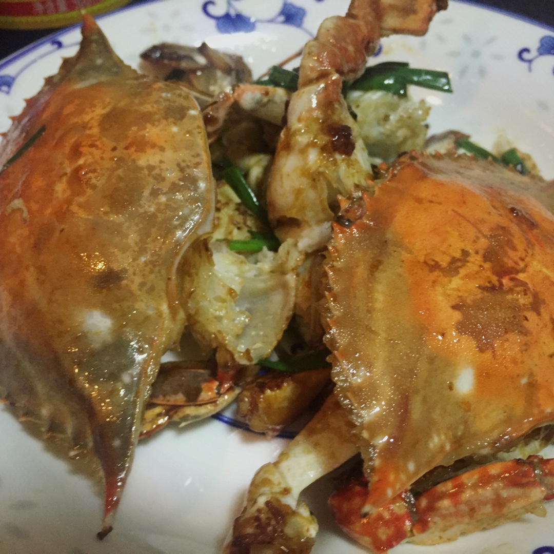 葱姜炒蟹 Fried Crabs