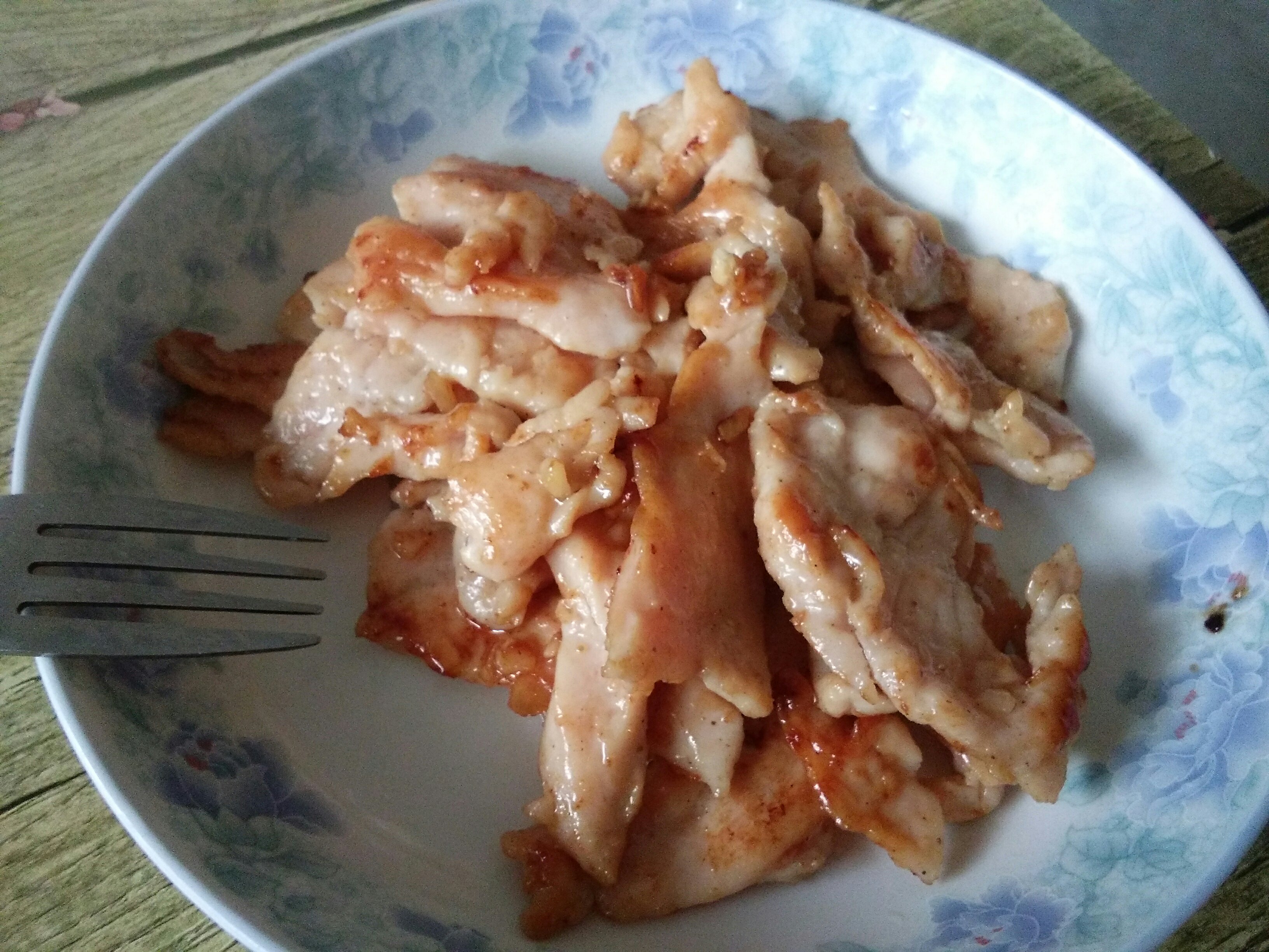 酷炫屌炸天好吃的煎鸡胸肉（香蒜蜂蜜煎鸡胸肉）