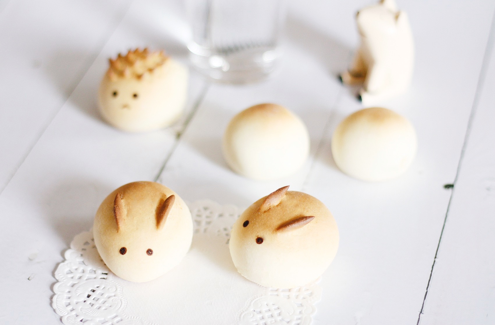 日式烧果子，可以吃的可爱兔兔的做法