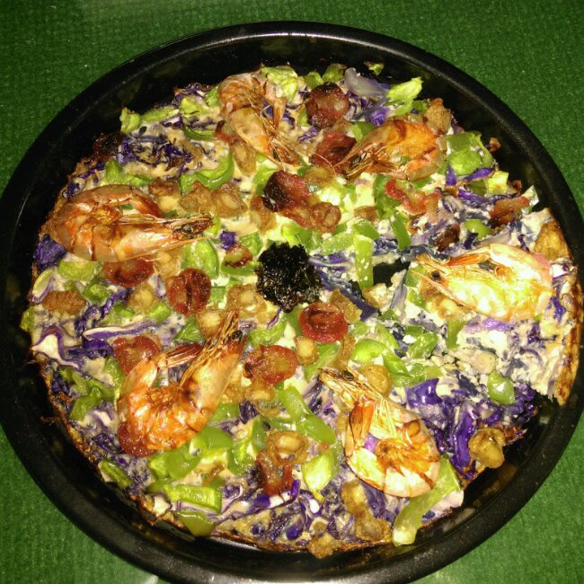 蔬菜烤燕麦（无油）