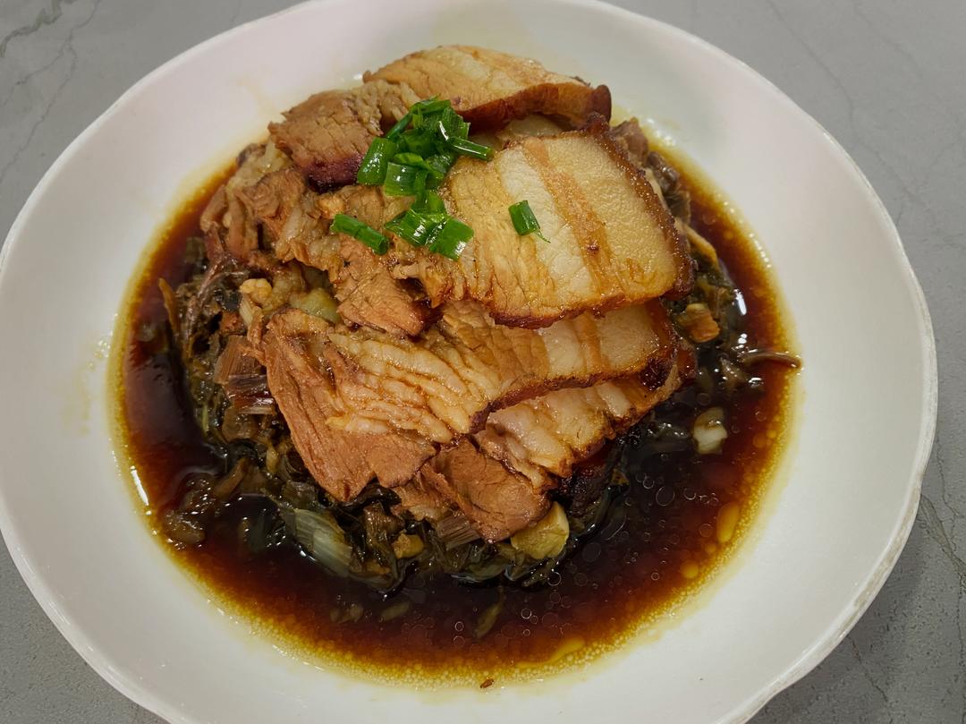 不腻歪的梅菜扣肉