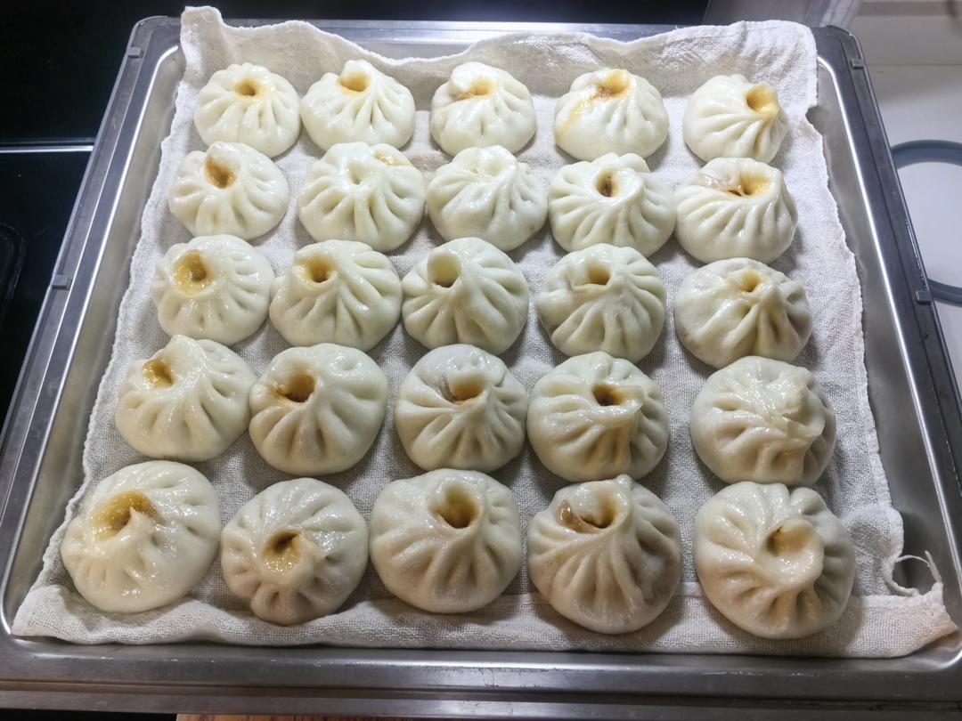 快手发面小笼包