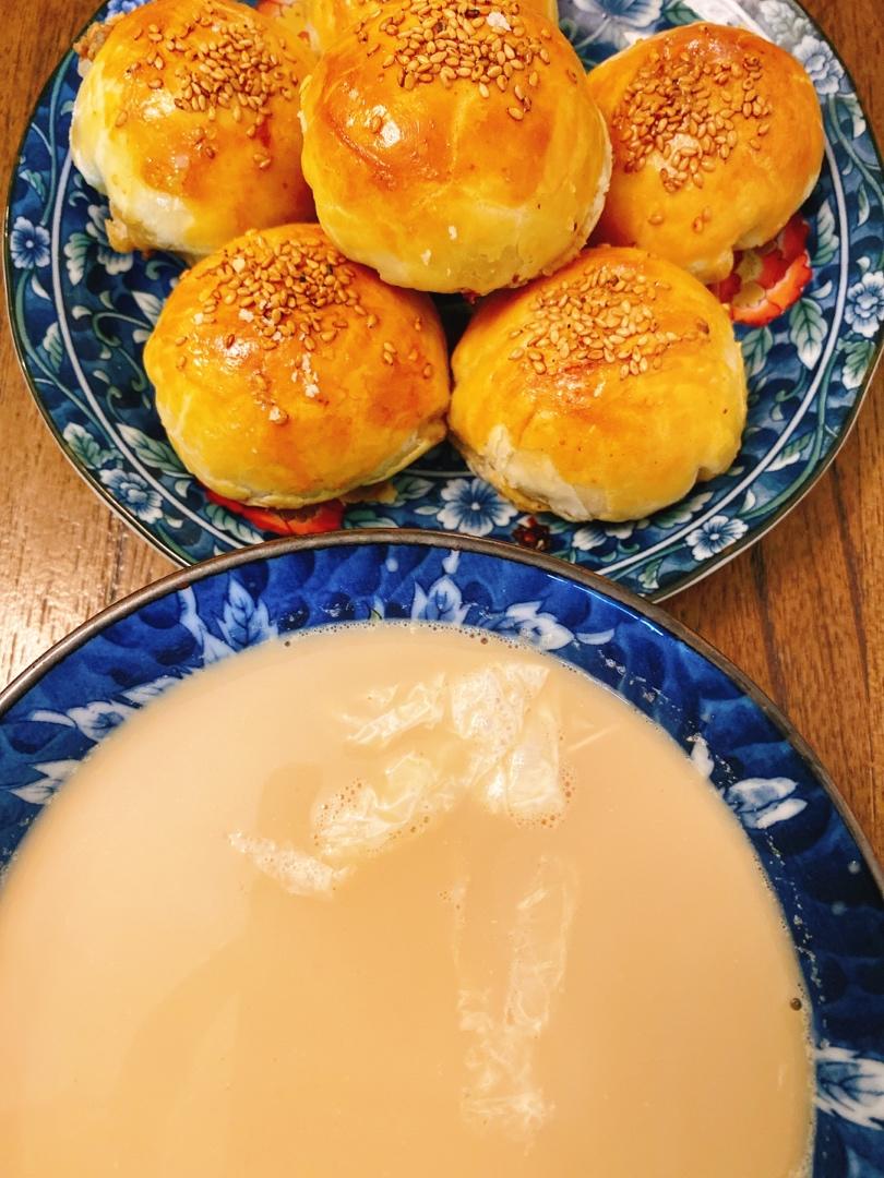 蝶舞1118做的新疆酥皮羊肉烤包子