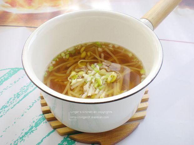 韩式豆芽汤（醒酒汤）的做法