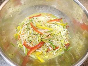 콩나물 냉채무침 韩式芥末凉拌豆芽菜的做法 步骤11