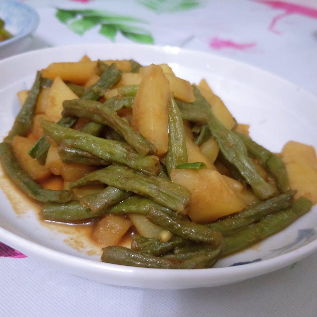 家常土豆豆角