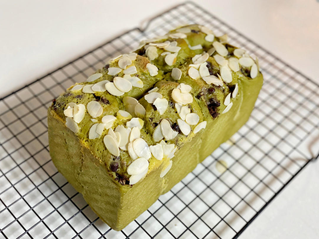 抹茶相思豆小吐司