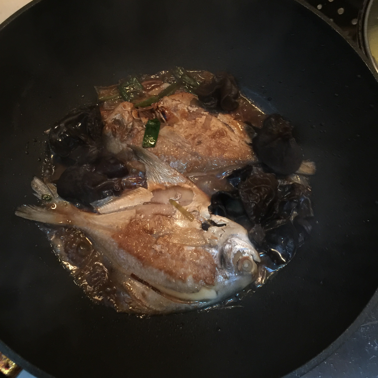 家常红烧鲳鱼
