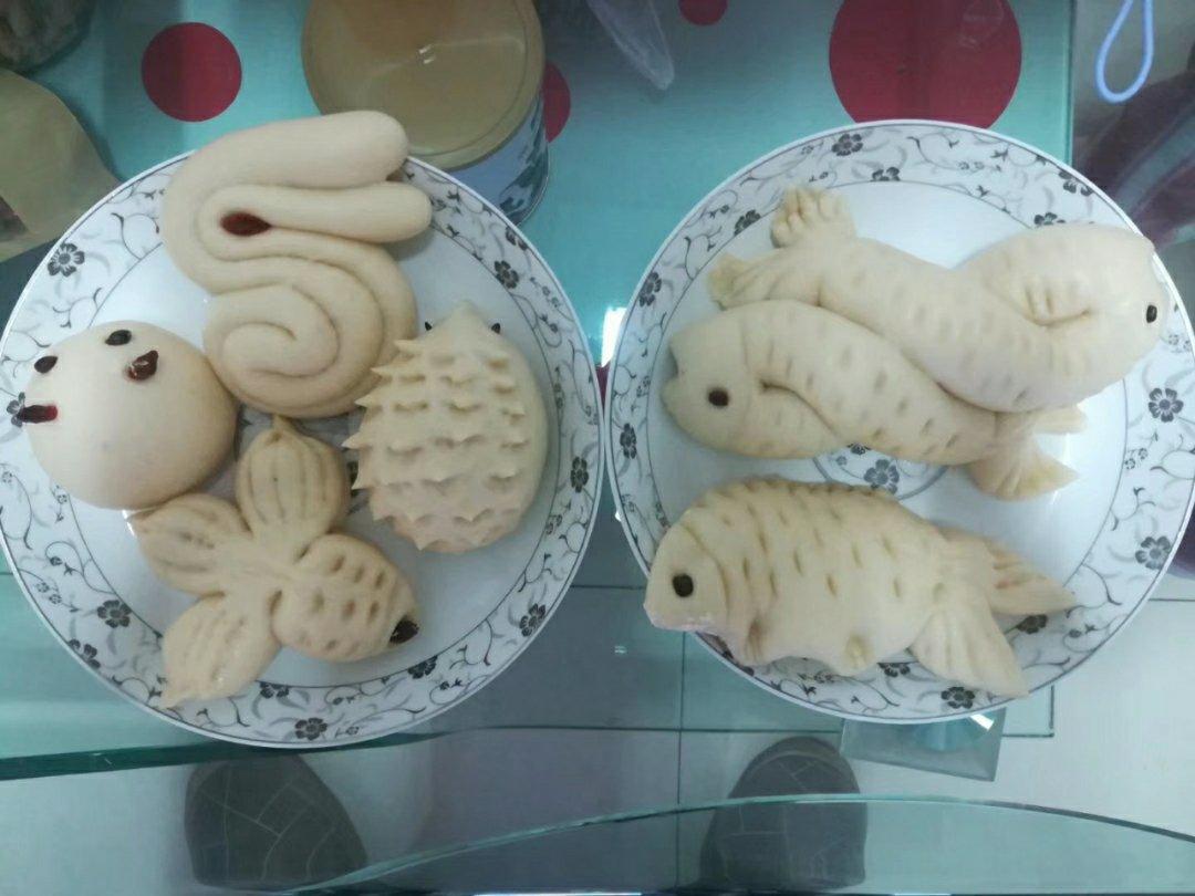 花开富贵 年年有余——鱼与元宝馒头（九款）