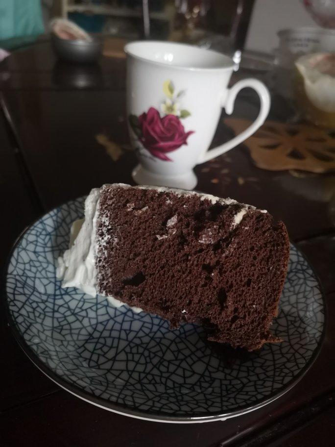 黄油可可戚风蛋糕【视频】