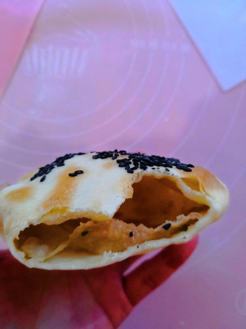大葱猪肉香辣烤饼