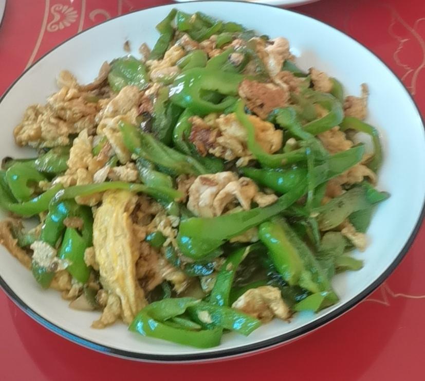 青椒炒蛋