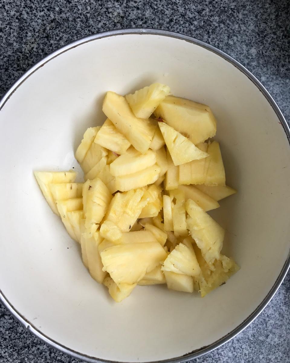 巧削菠萝