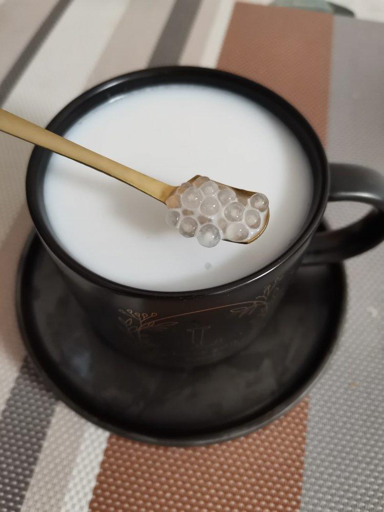 椰汁西米露，1分钟煮，怎么保存不结块