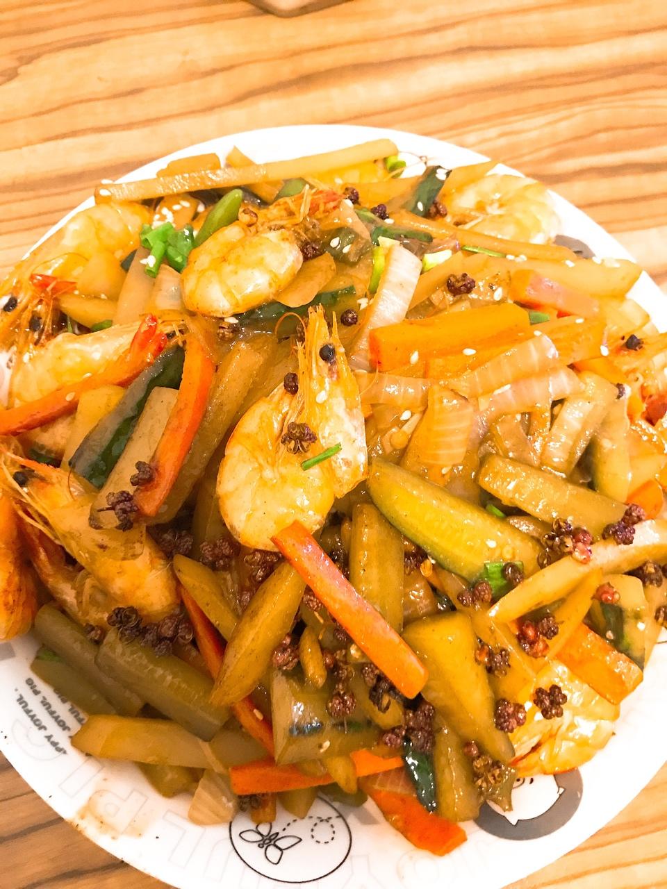干锅香辣虾