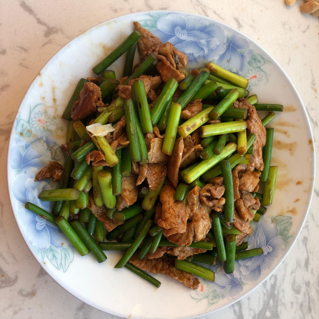蒜薹炒肉