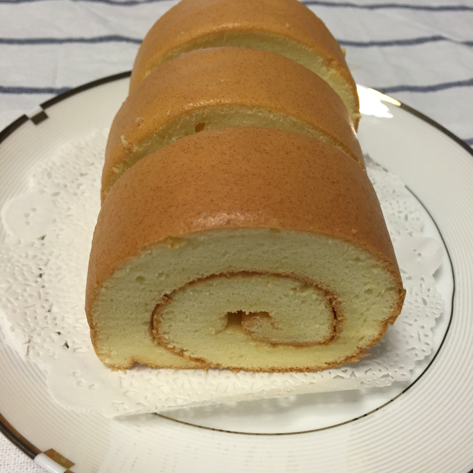 原味蛋糕卷