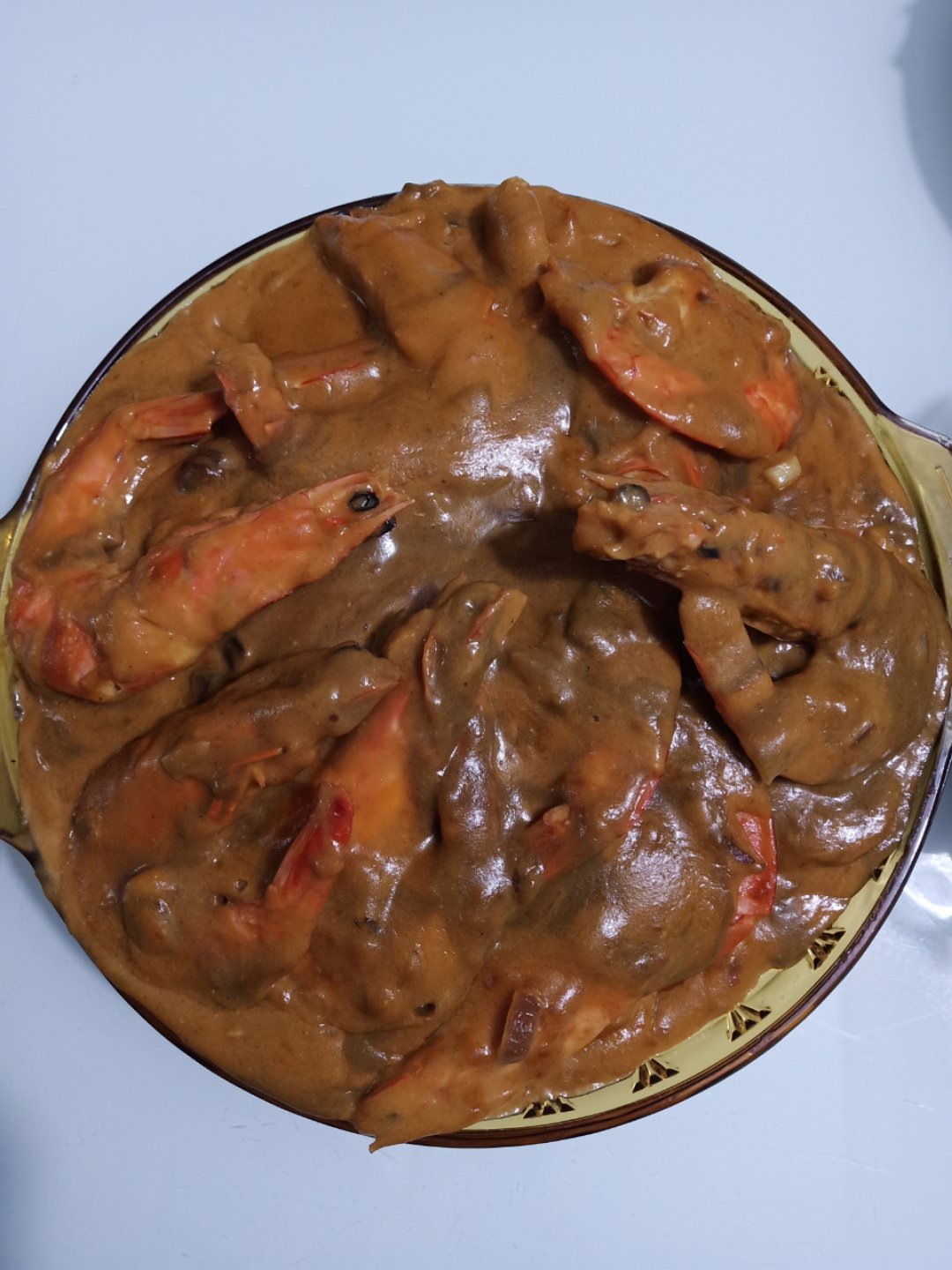 椰汁咖喱虾