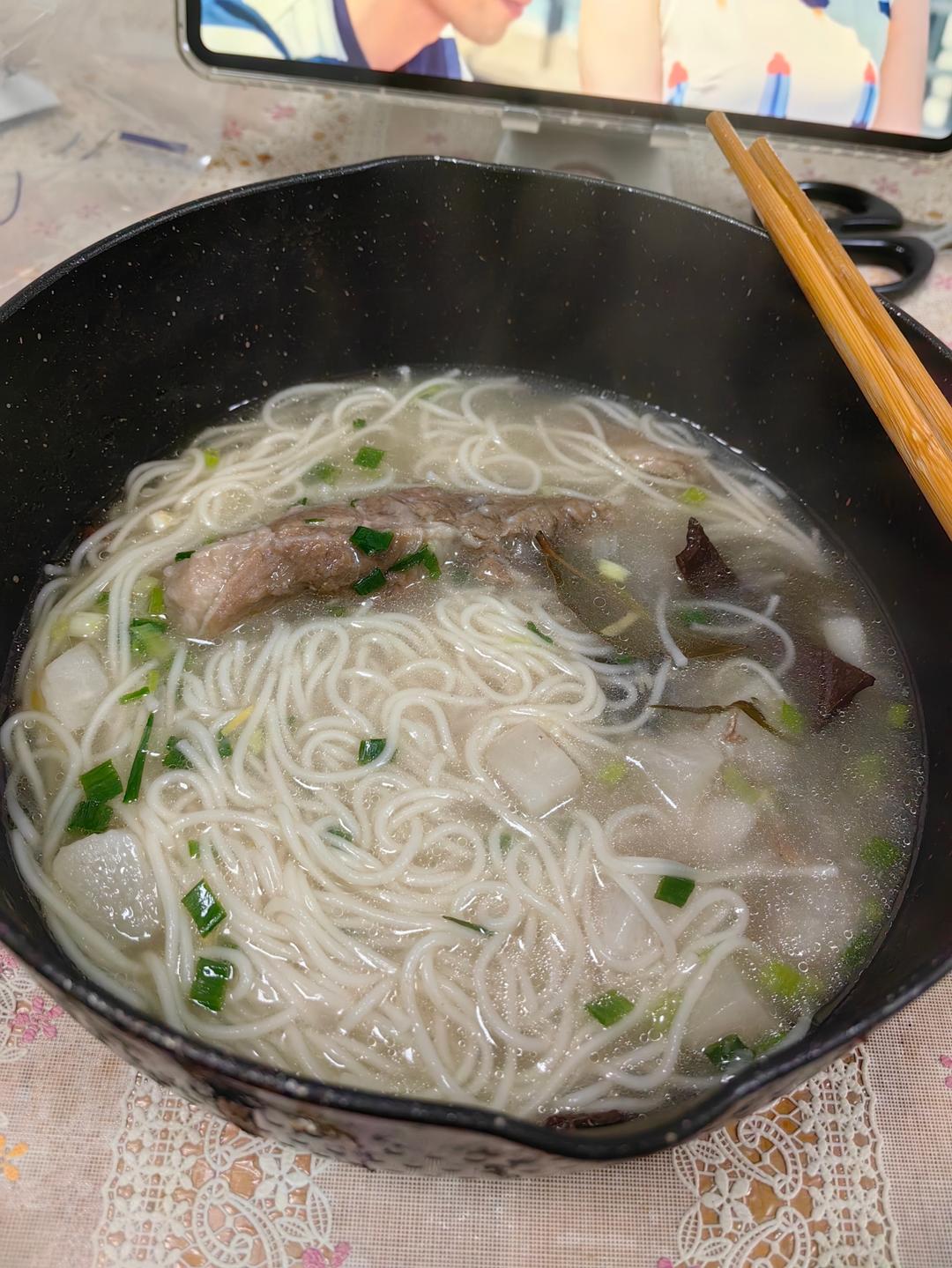 😋简单又美味！清炖牛肋条，吃货必尝！