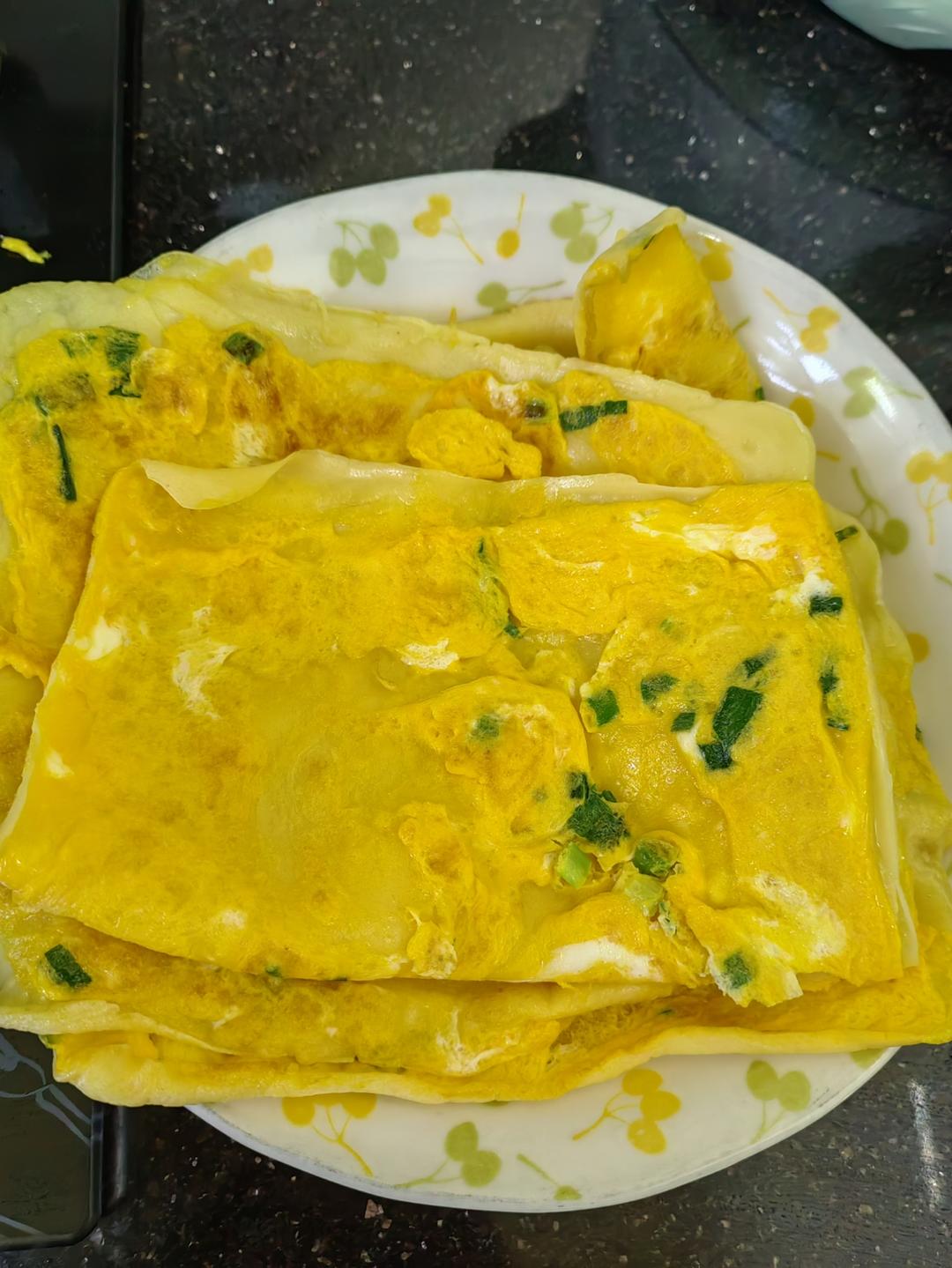超软筋道的鸡蛋软饼