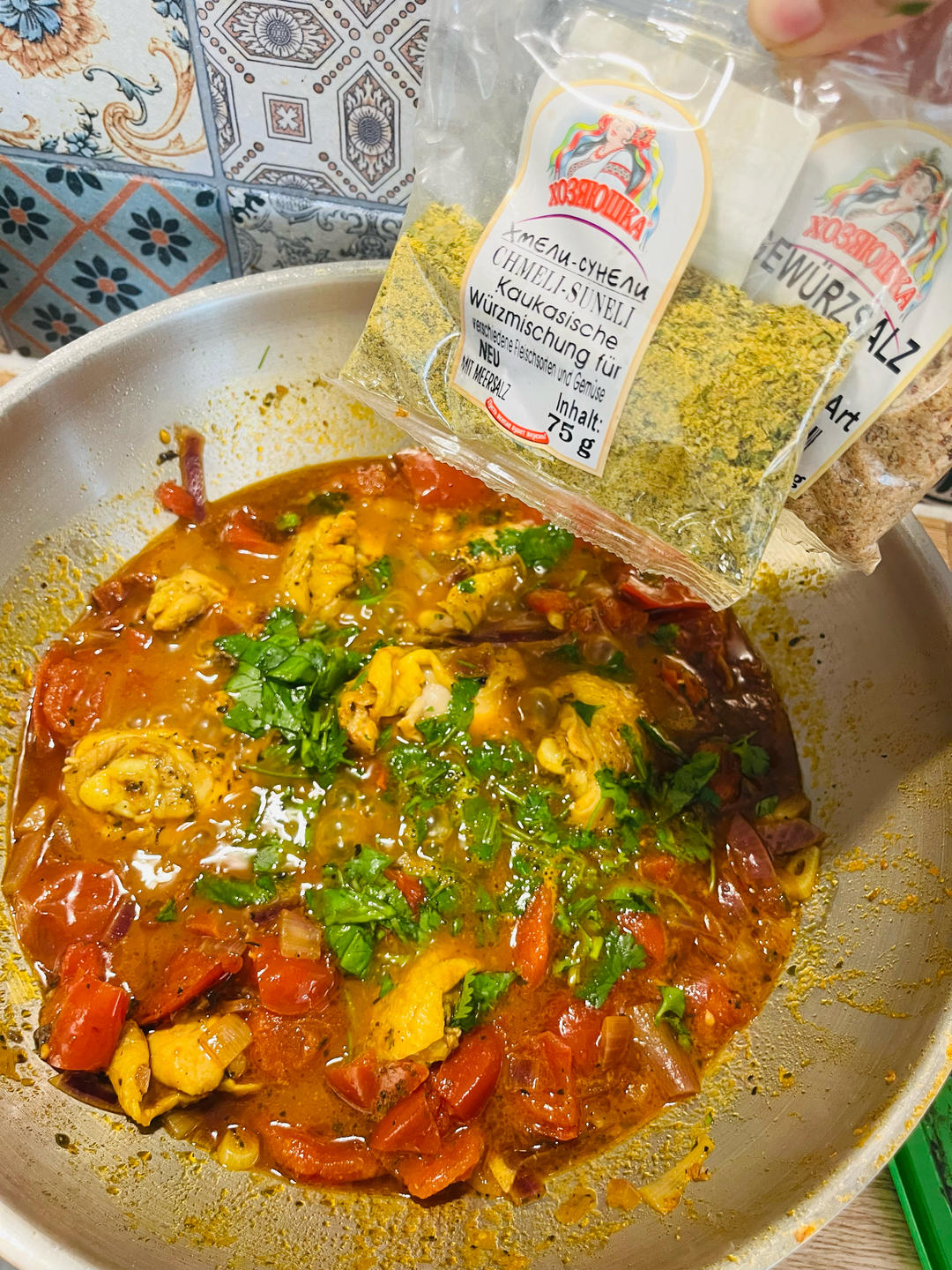 生酮菜谱 I 再见火锅，格鲁吉亚香草香料炖鸡